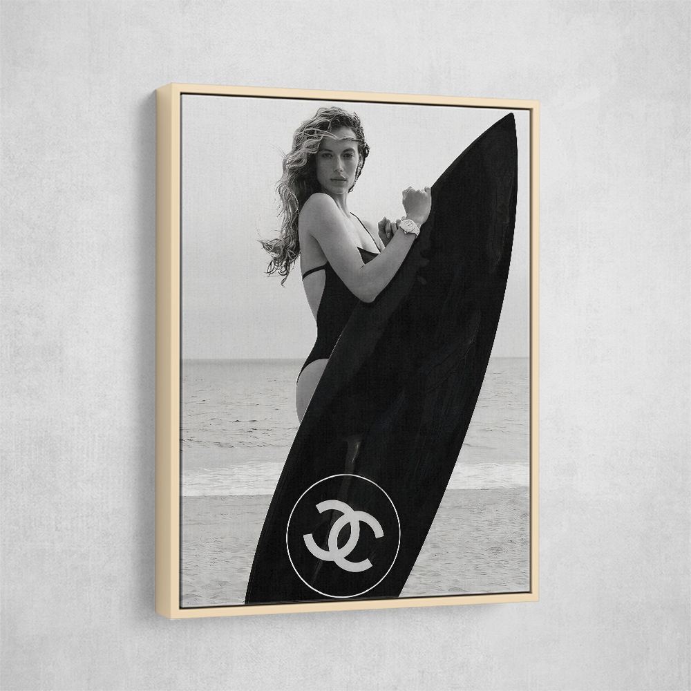 Chanel Surfer Girl 2 Wall Art